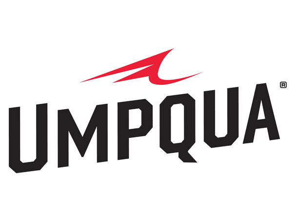 The logo for Umpqua Feather Merchants, for whom Landon Mayer is a royalty fly-tier.