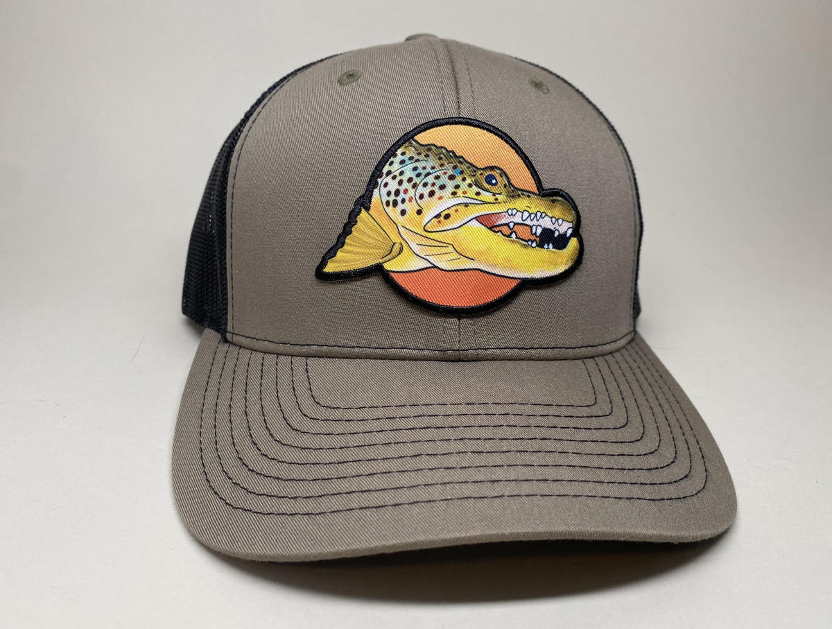 Gator Brown Hat - Landon Mayer Fly Fishing